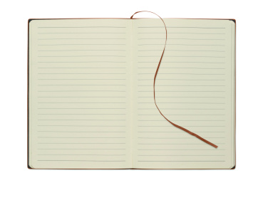 Logotrade promotional merchandise picture of: A5 notebook in smokey PU